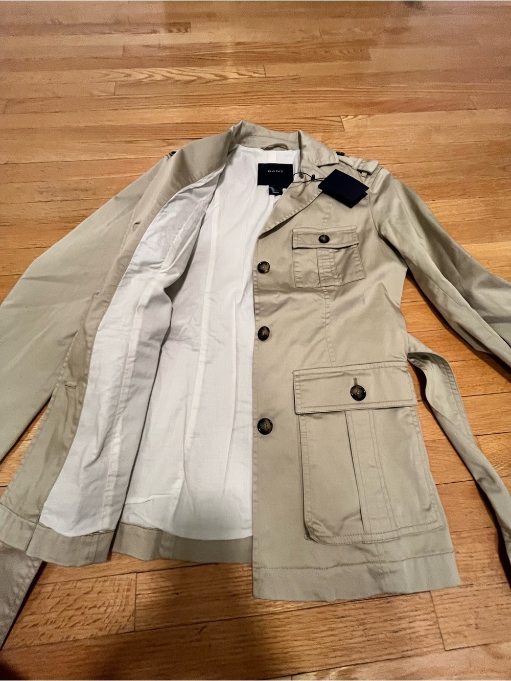 NWT - GANT Safari Field Jacket, women’s size 8 - Picture 6 of 14